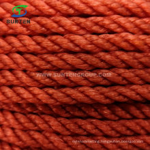 Red PE/HDPE/Nylon/Polyethylene/Fiber/Plastic/Fishing/Marine/Mooring/Packing//Braided/Twist/Twisted Cord